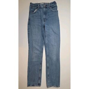 Abercrombie & Fitch  Straight Ultra High Rise 90s Straight Jean-(0/25)R